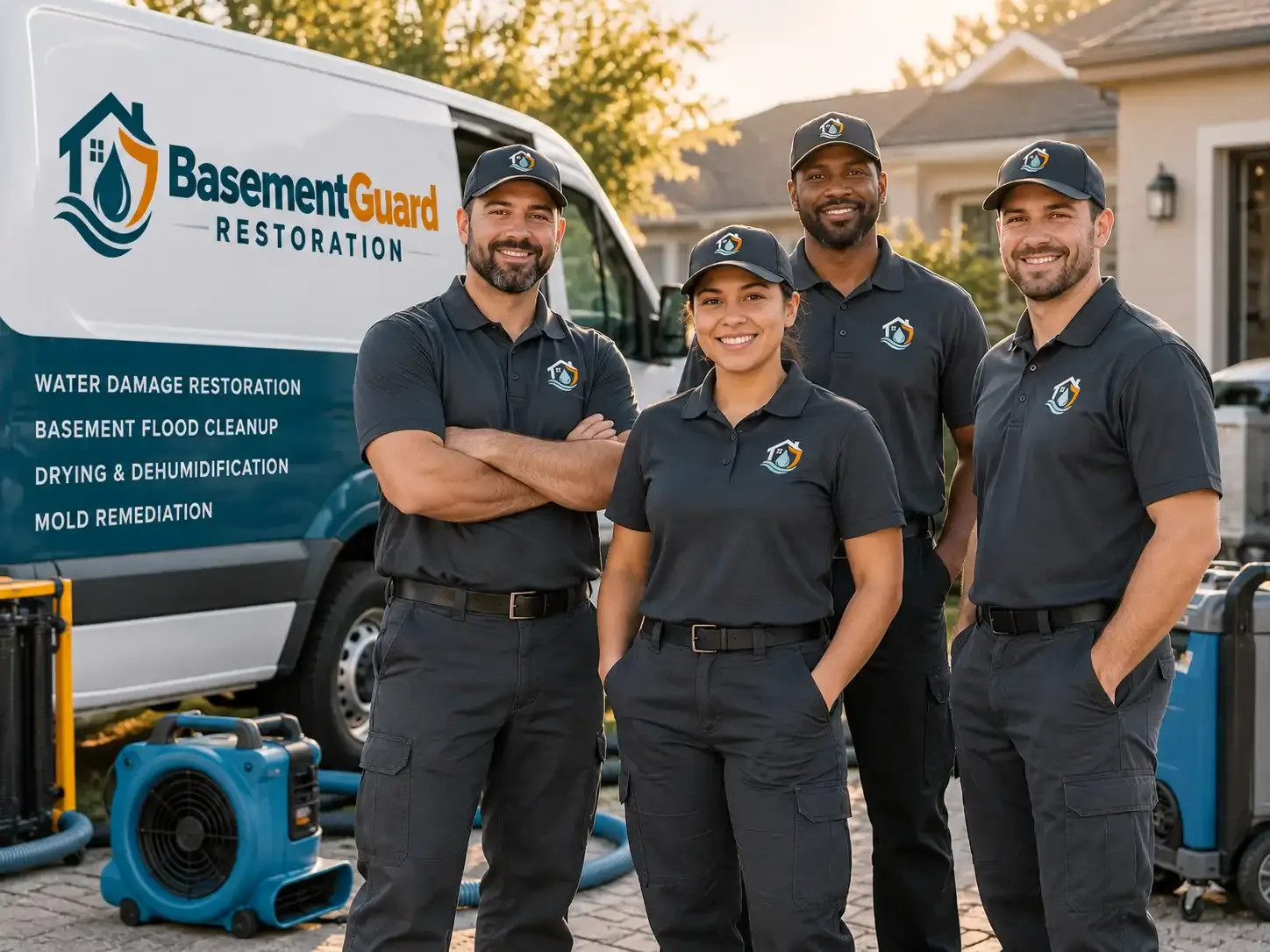Basement Water Damage Restoration company in Rosholt, SD